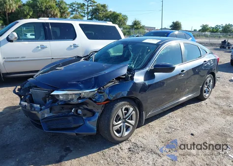 2016 Honda Civic Lx из США, поврежденный, VIN 19XFC2F51GE005628